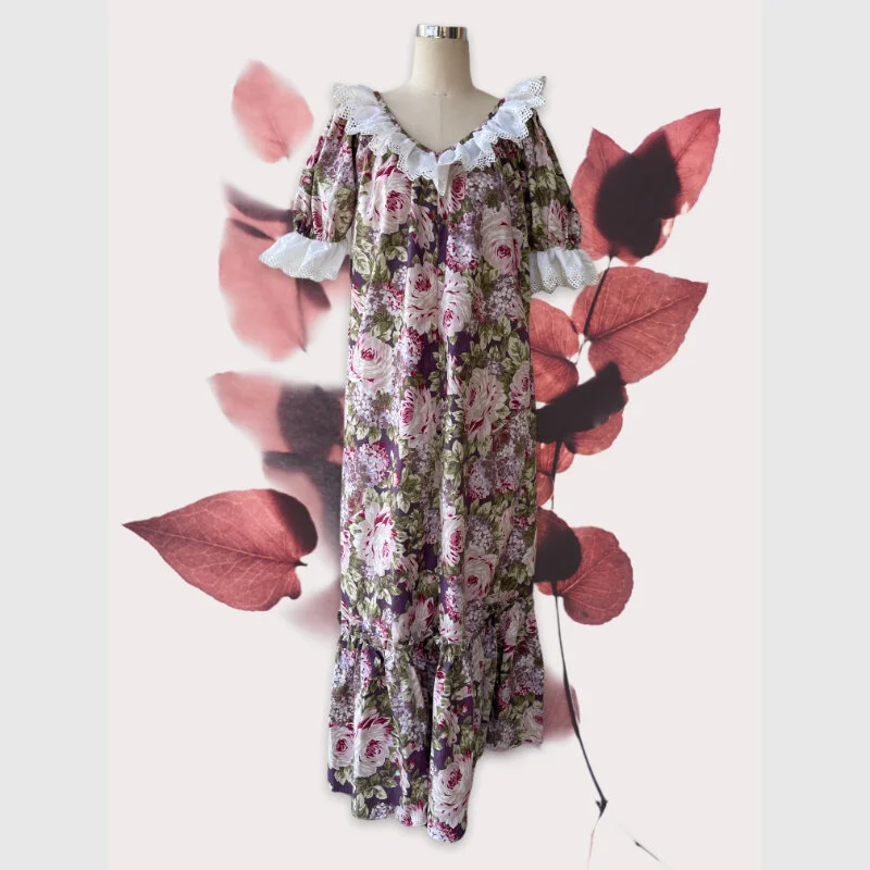 Hawaiian fancy 2025 dress plus size
